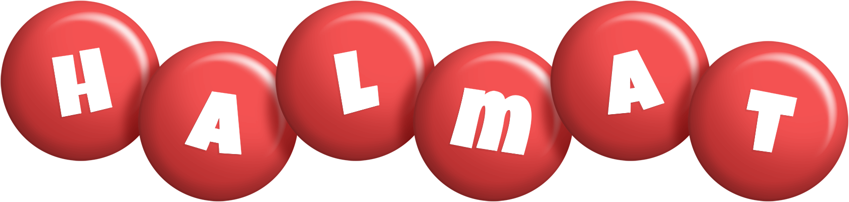 Halmat candy-red logo