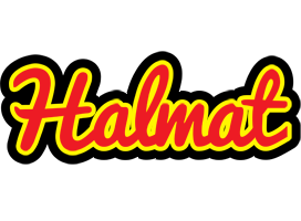 Halmat fireman logo