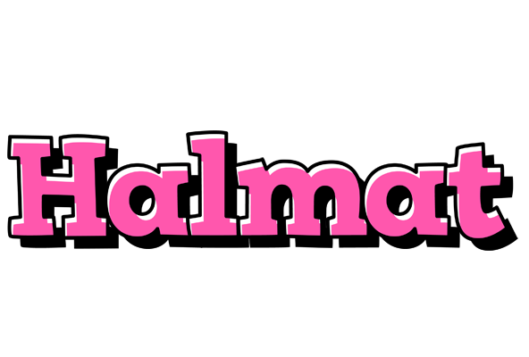 Halmat girlish logo