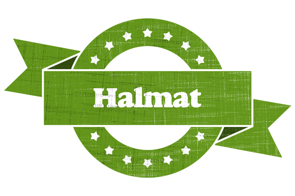 Halmat natural logo