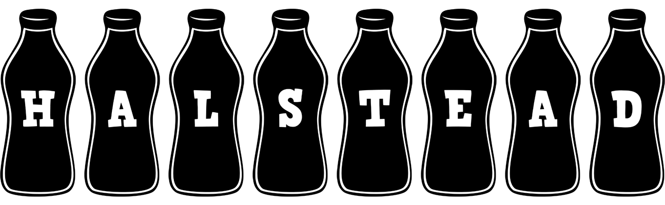 Halstead bottle logo