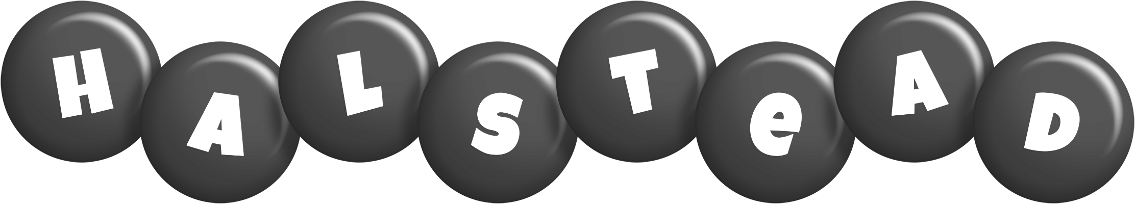 Halstead candy-black logo