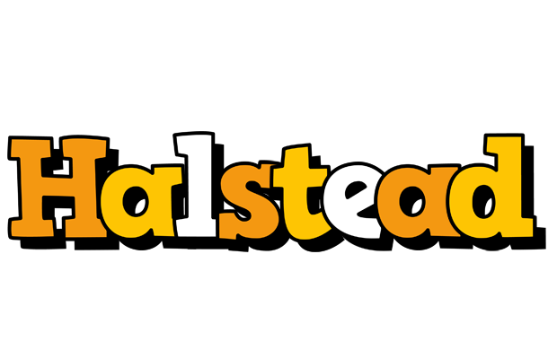 Halstead cartoon logo