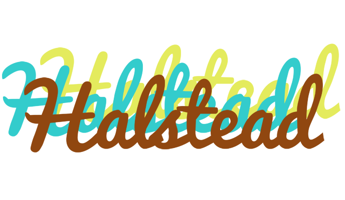 Halstead cupcake logo