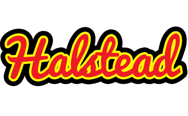 Halstead fireman logo