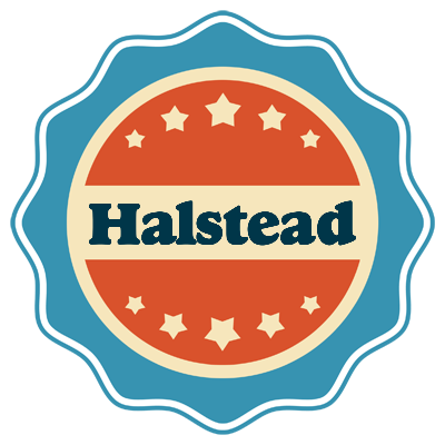 Halstead labels logo