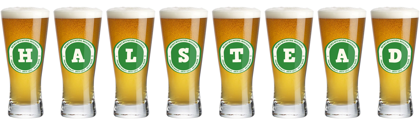 Halstead lager logo