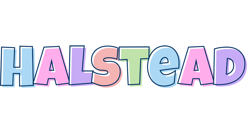 Halstead pastel logo