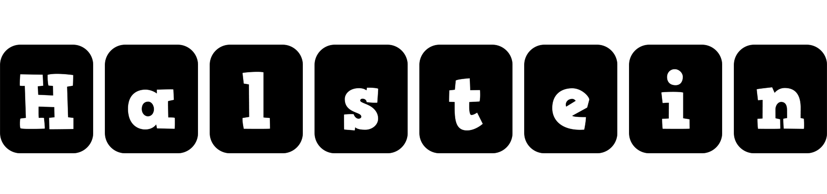 Halstein box logo
