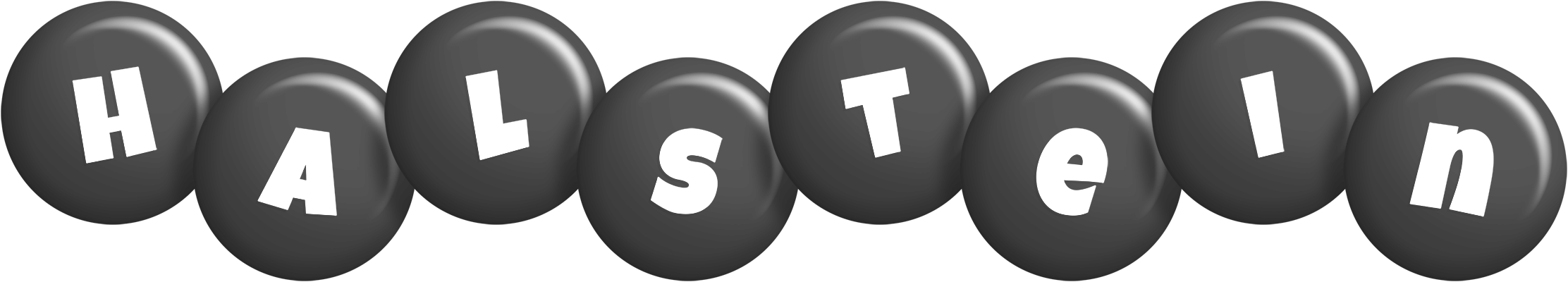 Halstein candy-black logo