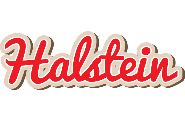 Halstein chocolate logo