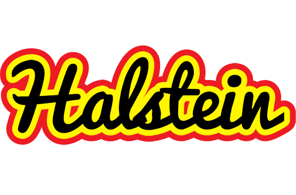 Halstein flaming logo