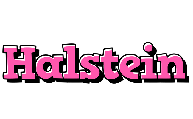 Halstein girlish logo