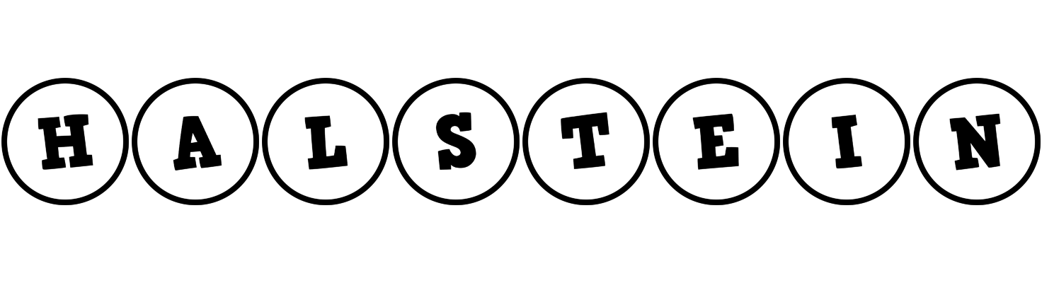 Halstein handy logo
