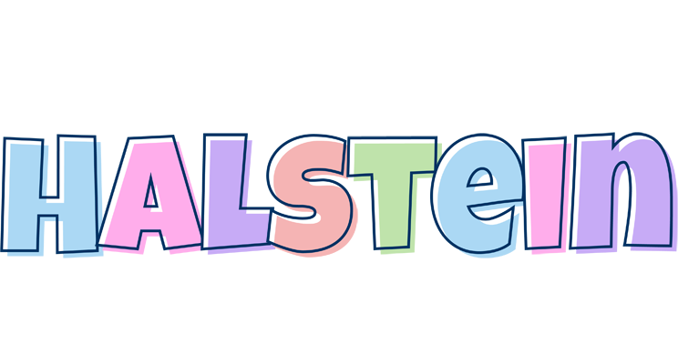 Halstein pastel logo