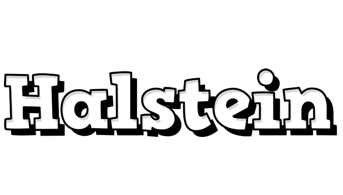 Halstein snowing logo