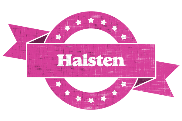 Halsten beauty logo