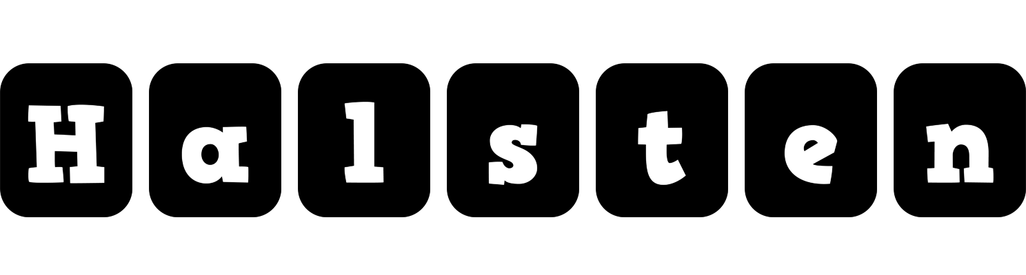 Halsten box logo