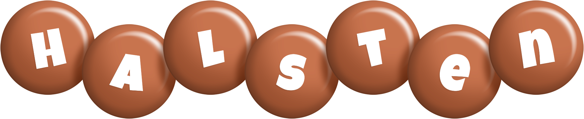 Halsten candy-brown logo