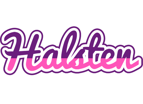 Halsten cheerful logo