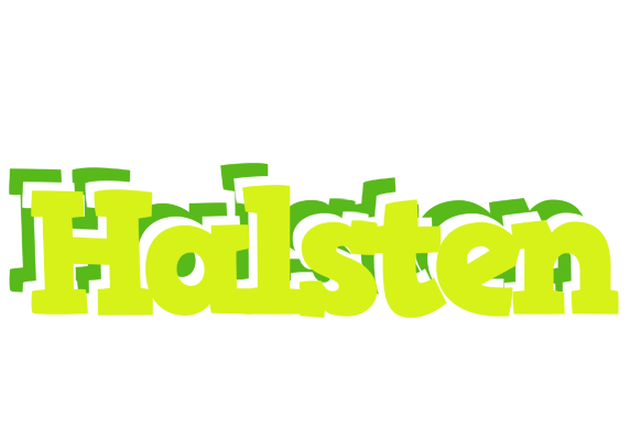 Halsten citrus logo