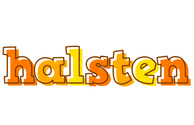Halsten desert logo