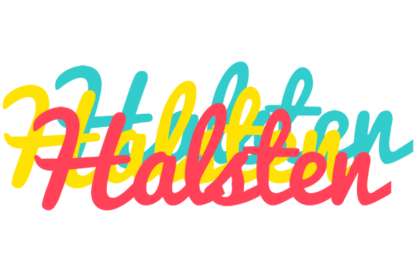 Halsten disco logo