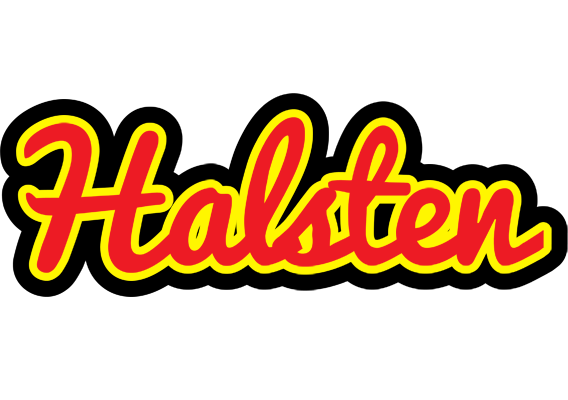 Halsten fireman logo