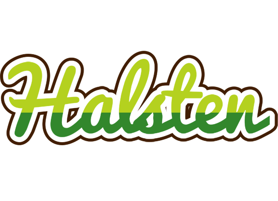 Halsten golfing logo