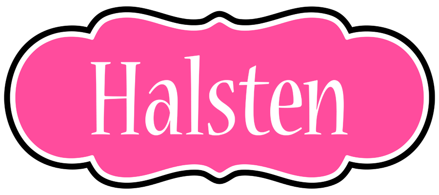 Halsten invitation logo