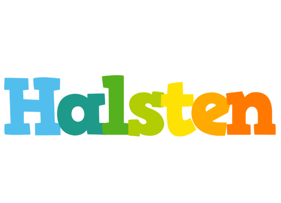 Halsten rainbows logo