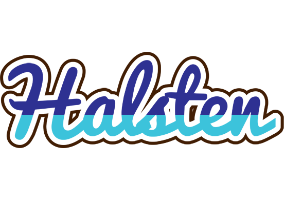 Halsten raining logo