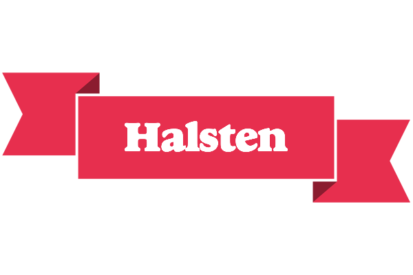 Halsten sale logo