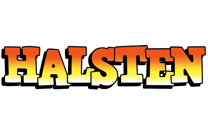 Halsten sunset logo
