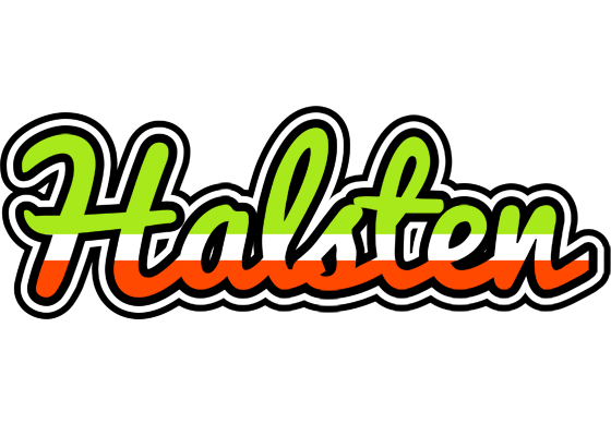 Halsten superfun logo