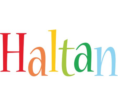 Haltan birthday logo