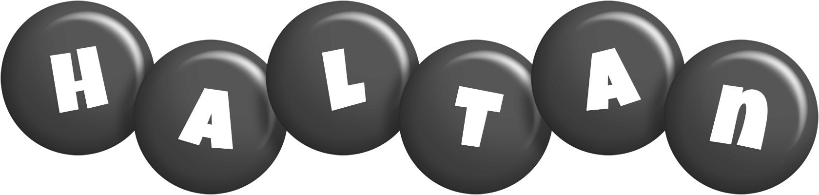 Haltan candy-black logo