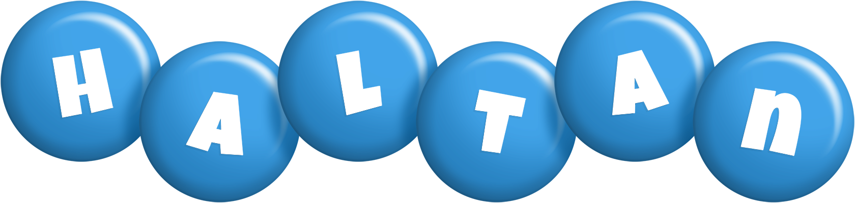 Haltan candy-blue logo