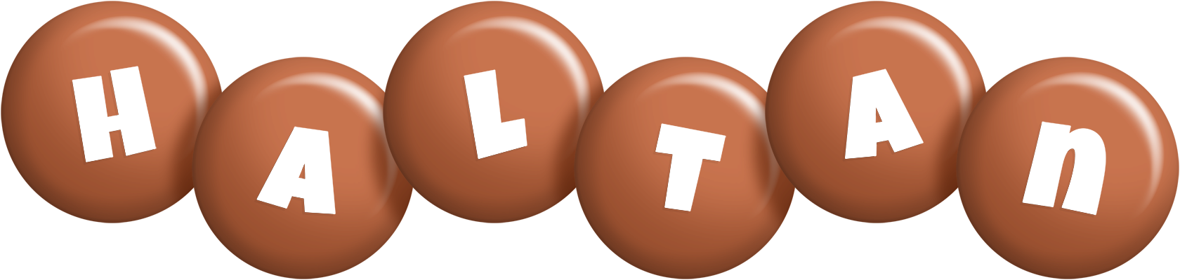 Haltan candy-brown logo