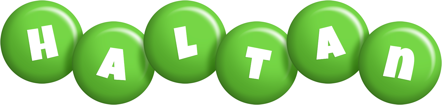 Haltan candy-green logo