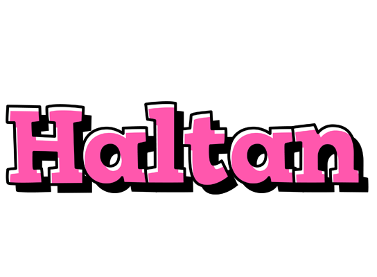 Haltan girlish logo
