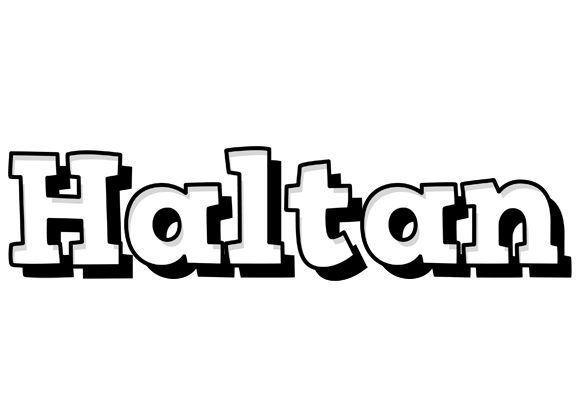 Haltan snowing logo