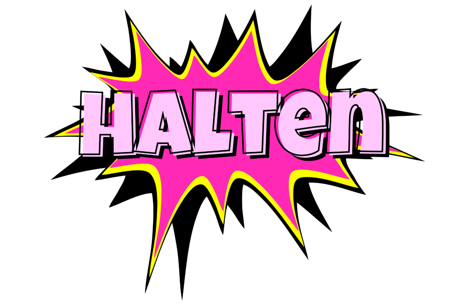 Halten badabing logo