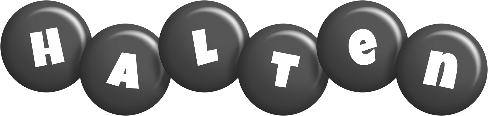 Halten candy-black logo