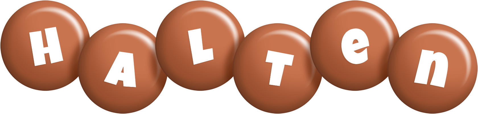 Halten candy-brown logo