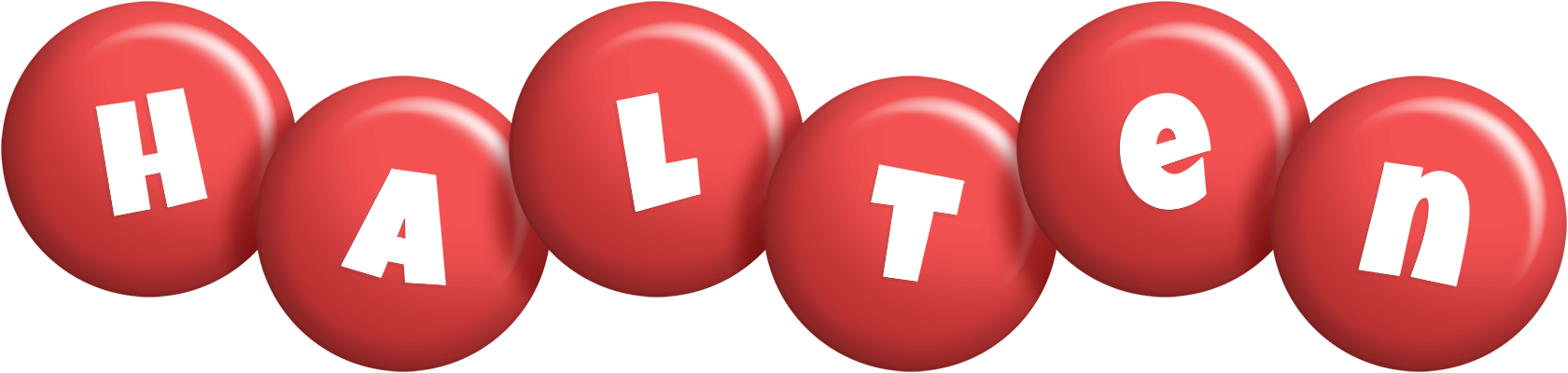 Halten candy-red logo