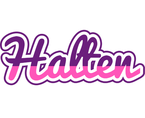 Halten cheerful logo