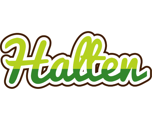 Halten golfing logo