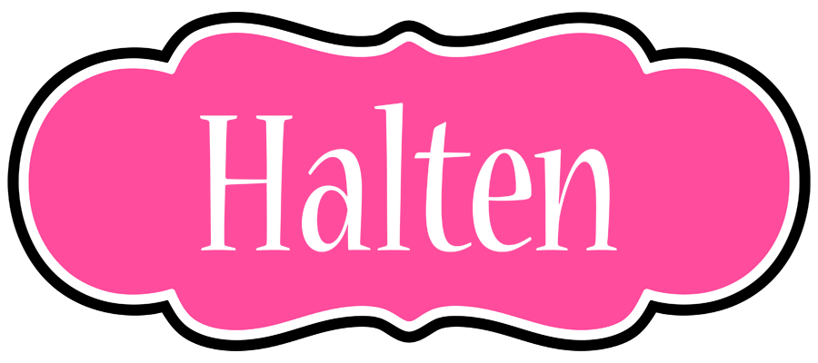 Halten invitation logo