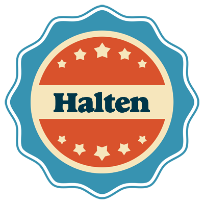 Halten labels logo
